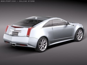 Cadillac CTS Coupe 2011 Modelo 3D