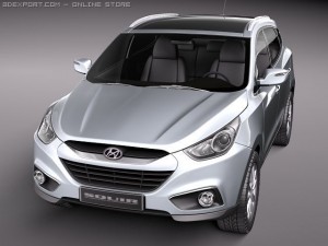Hyundai ix35 2011 3D 模型