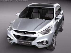 Hyundai ix35 2011 3D Model