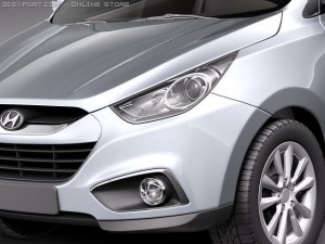 Hyundai ix35 2011 3D 模型