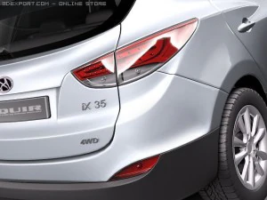 Hyundai ix35 2011 3D Model
