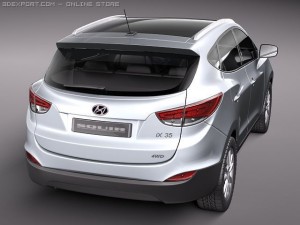 Hyundai ix35 2011 3D 模型
