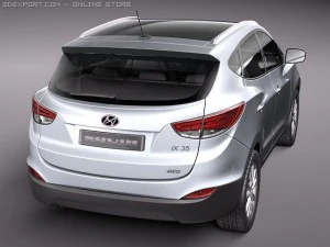 Hyundai ix35 2011 3D Model