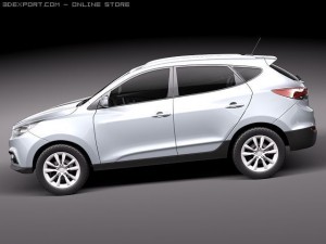Hyundai ix35 2011 3D 模型