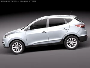 Hyundai ix35 2011 3D Model
