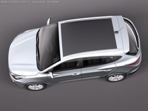 Hyundai ix35 2011 3D 模型