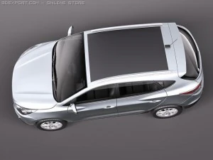Hyundai ix35 2011 3D Model