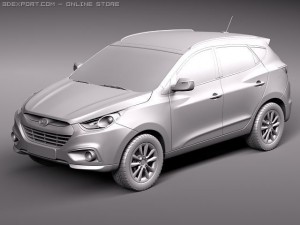 Hyundai ix35 2011 3D 模型