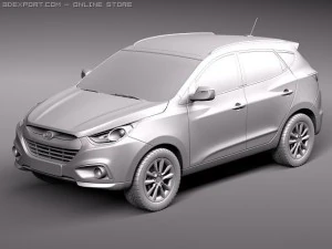 Hyundai ix35 2011 3D Model