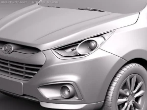 Hyundai ix35 2011 3D Model
