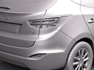 Hyundai ix35 2011 3D 模型