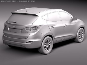 Hyundai ix35 2011 3D 模型