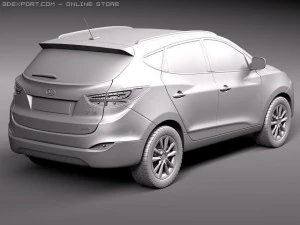 Hyundai ix35 2011 3D Model