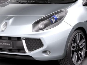 Renault Wind 2011 3D Model