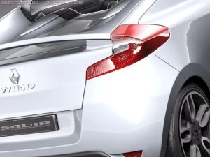 Renault Wind 2011 3D Model