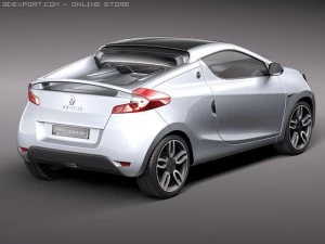 Renault Wind 2011 3D Model