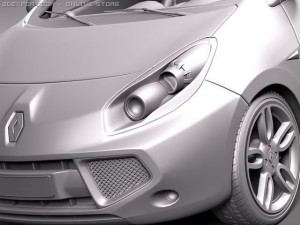 Renault Wind 2011 3D-Modell