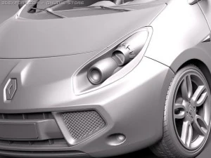 Renault Wind 2011 3D Model