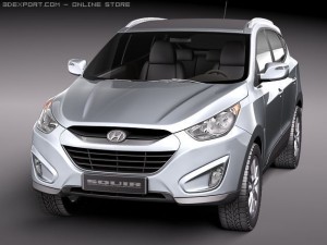 Hyundai Tucson 2011 Modelo 3D