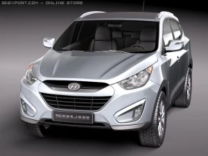 Hyundai Tucson 2011 3D Model