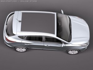 Hyundai Tucson 2011 Modelo 3D