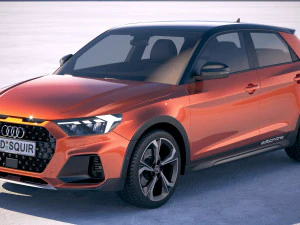 Audi A1 City Carver 2020 Modello 3D
