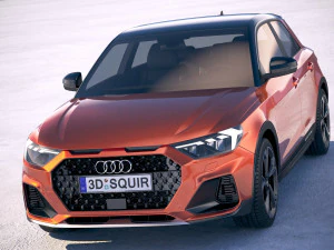 Audi A1 Citycarver 2020 3D Model