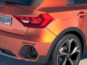 Audi A1 Citycarver 2020 3D Model