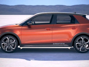 Audi A1 Citycarver 2020 3D Model