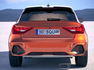Audi A1 Citycarver 2020 3D Model