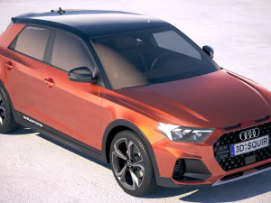 Audi A1 Citycarver 2020 3D Model
