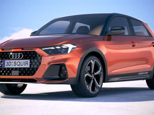 Audi A1 Citycarver 2020 3D Model