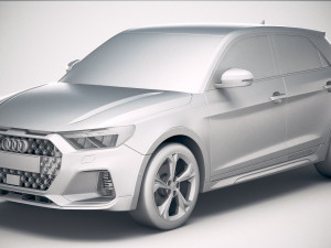 Audi A1 Citycarver 2020 Modèle 3D