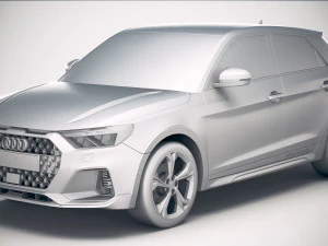 Audi A1 Citycarver 2020 3D Model