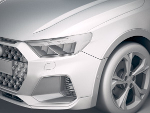 Audi A1 Citycarver 2020 Modèle 3D