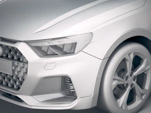 Audi A1 Citycarver 2020 3D Model