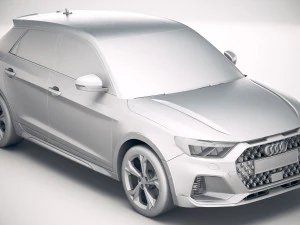 Audi A1 Citycarver 2020 3D Model