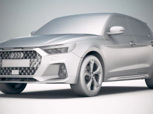 Audi A1 Citycarver 2020 3D Model