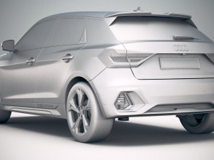 Audi A1 Citycarver 2020 Modèle 3D