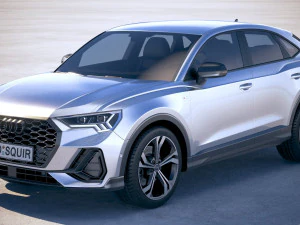 Audi Q3 Sportback 2020 3D Model