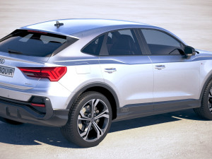 Audi Q3 Sportback 2020 3Dモデル