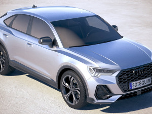 Audi Q3 Sportback 2020 3Dモデル