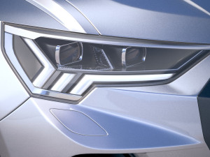 Audi Q3 Sportback 2020 3Dモデル