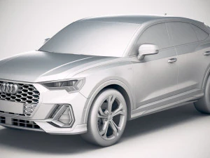Audi Q3 Sportback 2020 3D Model