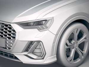 Audi Q3 Sportback 2020 3Dモデル