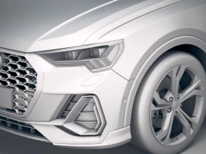 Audi Q3 Sportback 2020 3D Model