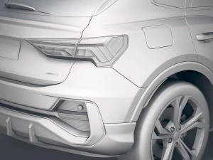 Audi Q3 Sportback 2020 3D Model