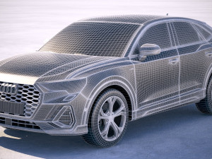 Audi Q3 Sportback 2020 3Dモデル
