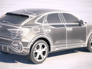 Audi Q3 Sportback 2020 3Dモデル