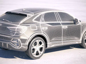 Audi Q3 Sportback 2020 3D Model